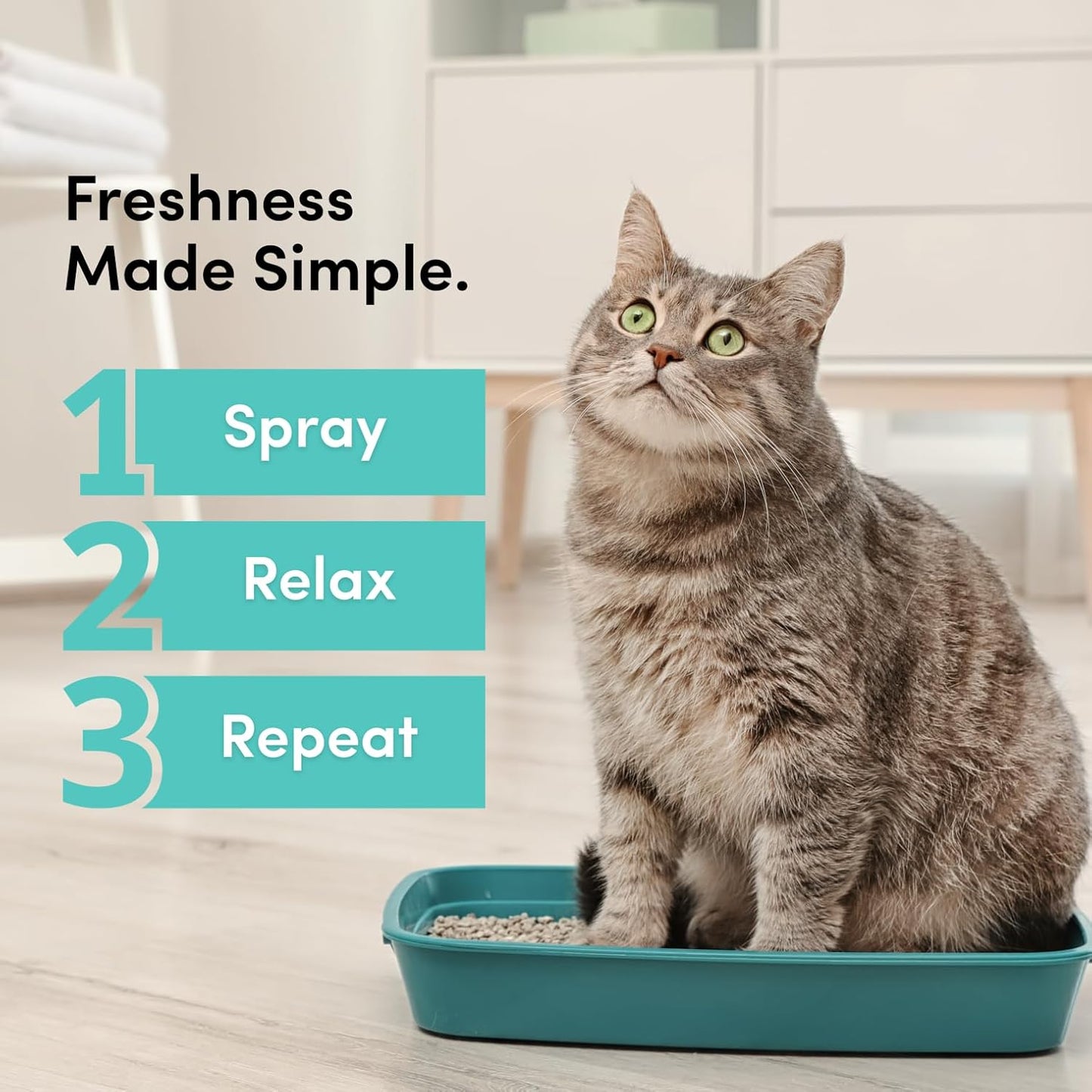 Cat Litter Deodorizer Spray